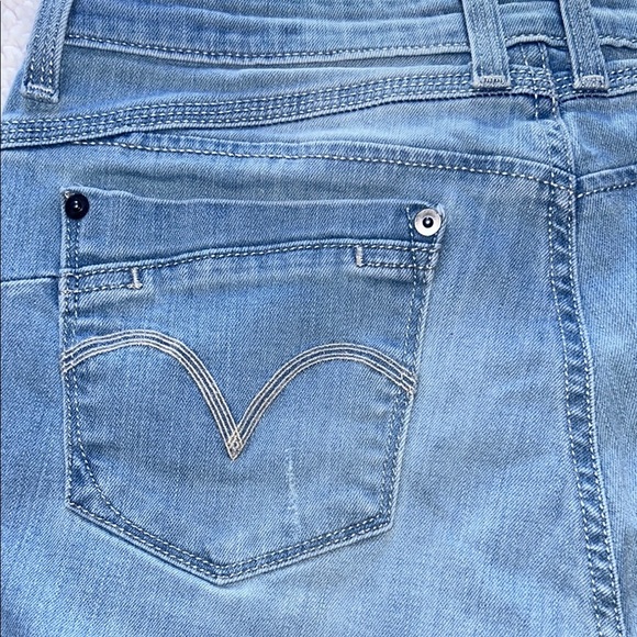 Levi's Blue Straight Leg Jeans Classic Comfort - Picture 11 of 14